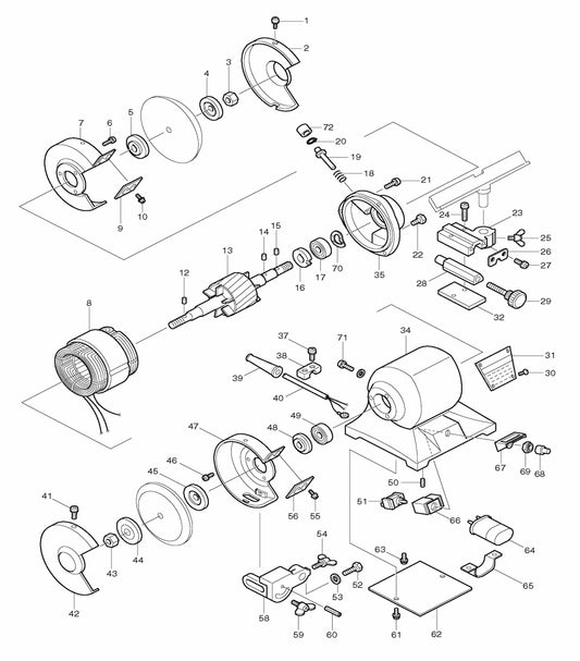9300 Grinder Assembly Parts