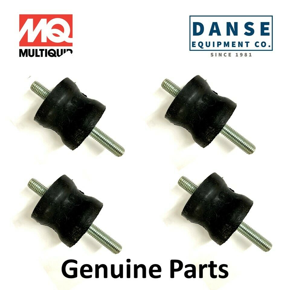 Shock mounts 4 Pack for Multiquip MVC-64, MVC80, MVC82 Plate Compactor 939010254