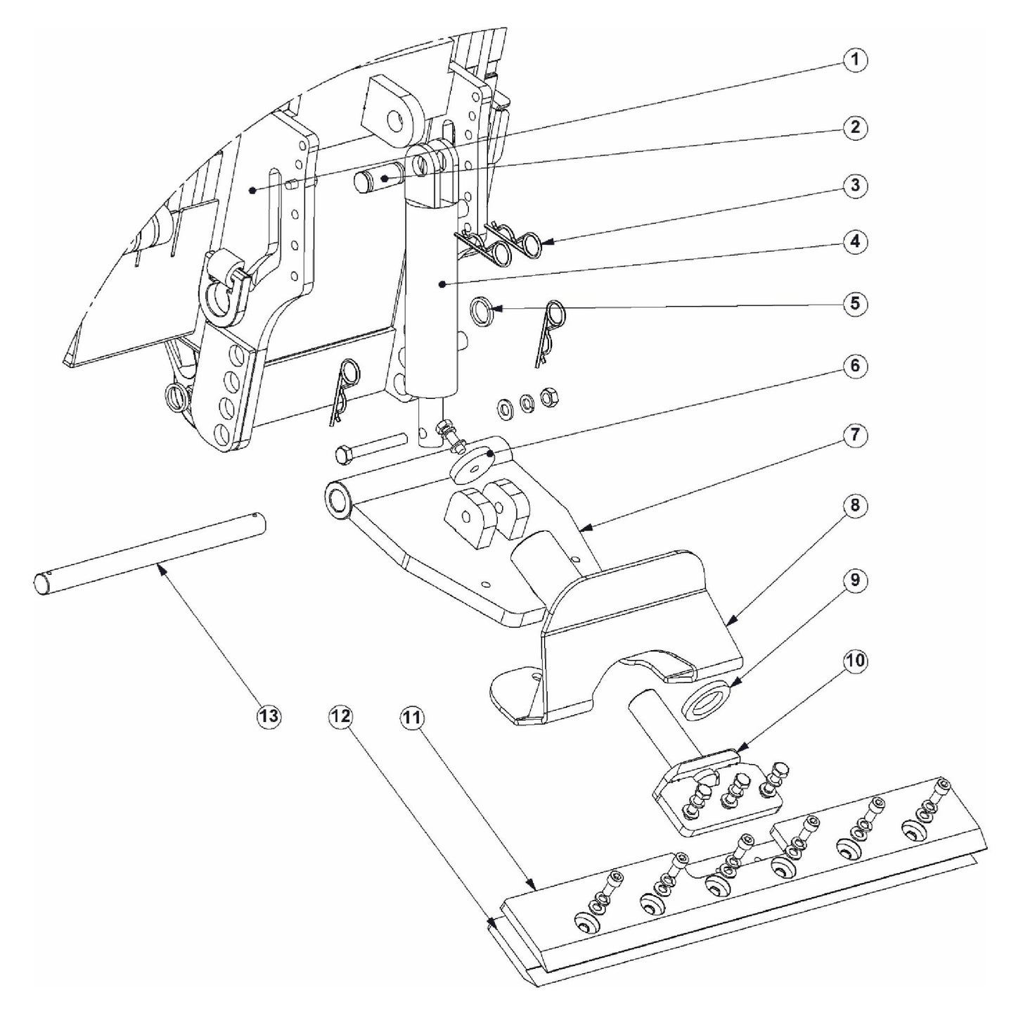 BMS-220LP-V2 Tooling Assembly Parts by Husqvarna