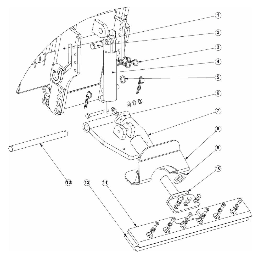 BMS-220LP-V2 Tooling Assembly Parts by Husqvarna
