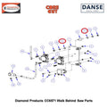 5/16" Flat Washer Sae (11/16"OD) 2900022 Fits Core Cut CC6571 Walk Behind Saw By Diamond Products