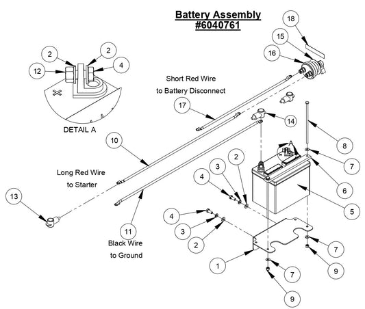 CC190PRO Battery Assembly 