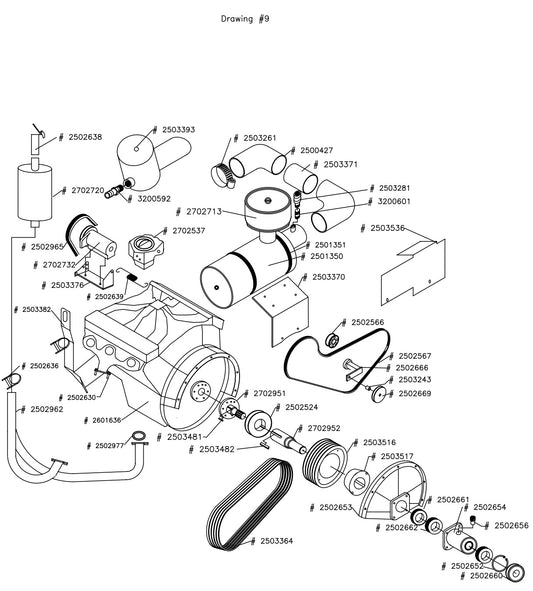 CC-DC-SS Parts List Drawing - 9