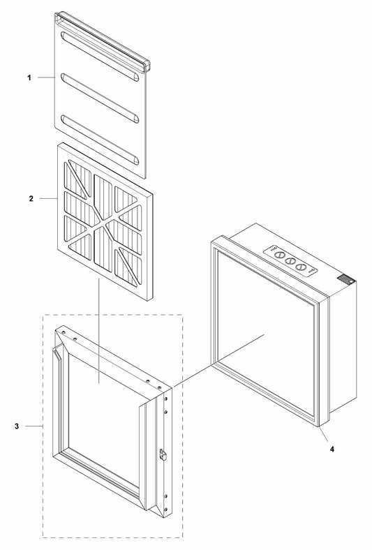 A1000 Filter Assembly Parts