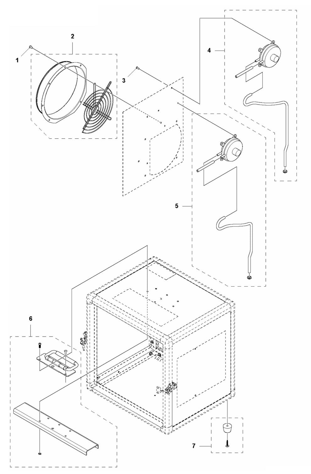 A1000 Housing-Exterior Assembly Parts by Husqvarna