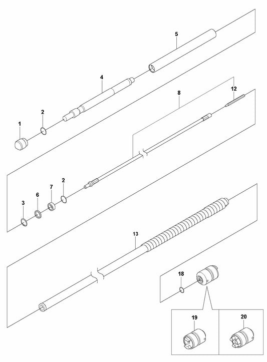 AA 27 Complete Product Assembly Parts By Husqvarna
