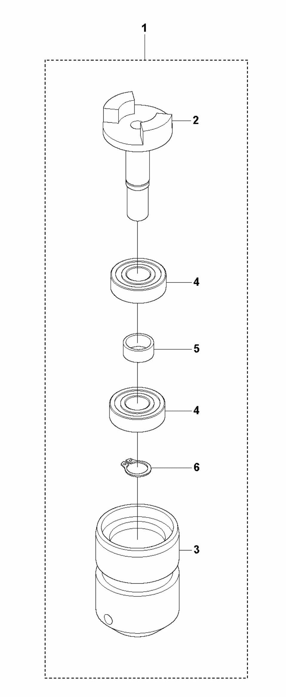 AA 77 Standard Coupling Kit Assembly Parts By Husqvarna