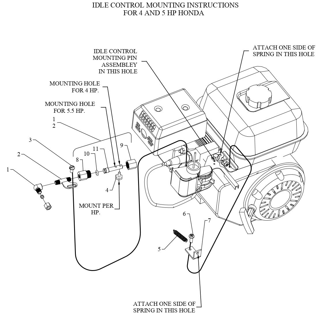 1 AM840-4HG-HC4V Gasoline Hand Carry Air Compressor Part 2 By Jenny Products