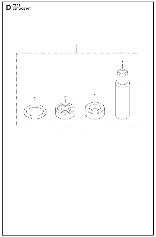 Service Kit Parts For AME 1600 By Husqvarna