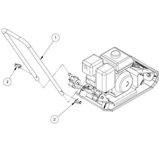 AP12 Handle Assembly Parts By MBW
