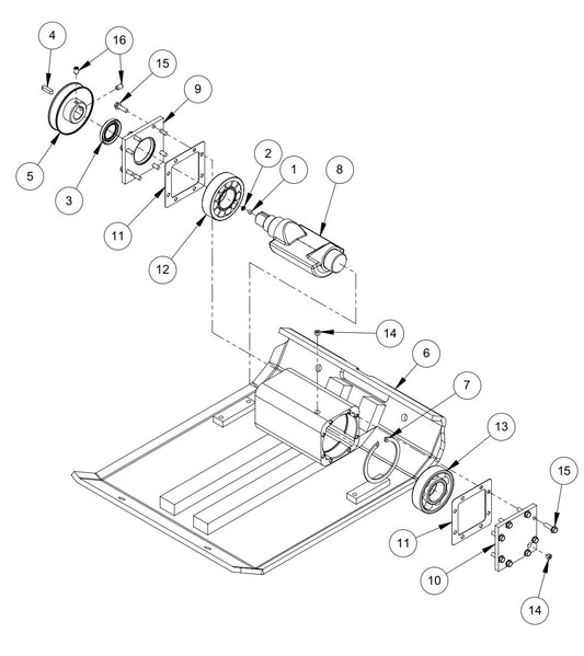 AP12 Exciter Assembly Parts By MBW