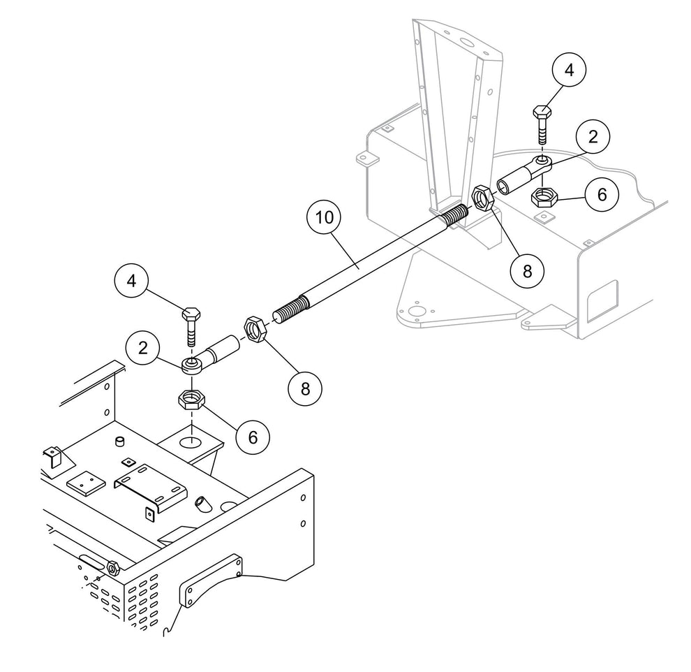 AR13HA-R RIDE-ON ROLLER — Articulation Arm Assembly Parts By Multiquip