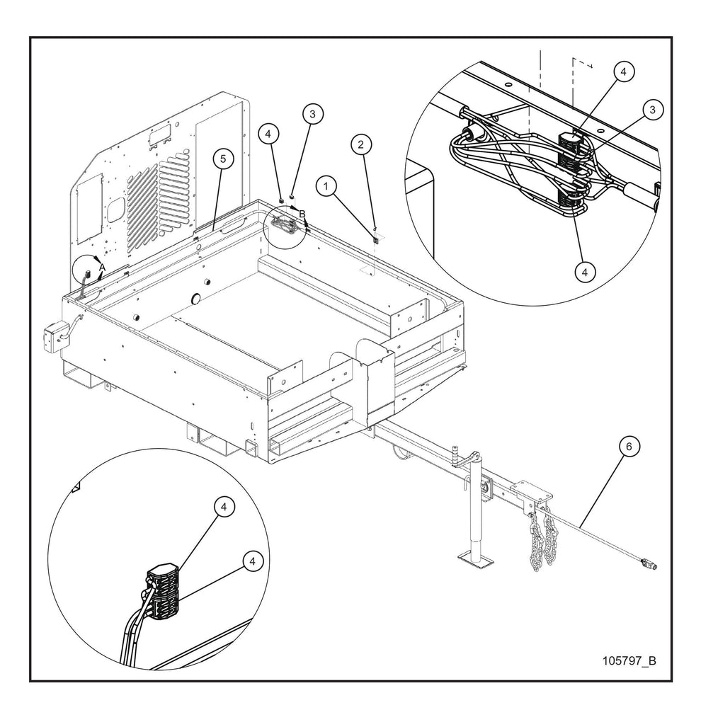 AS3000 Tail Lights and Tail Light Harness (Fig 3) Parts By Allmand