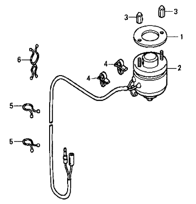 GA97HE  GA9.7HE—HONDA GX610K1VD/U1VD ENGINE —Auto Throttle Assembly Parts By Multiquip