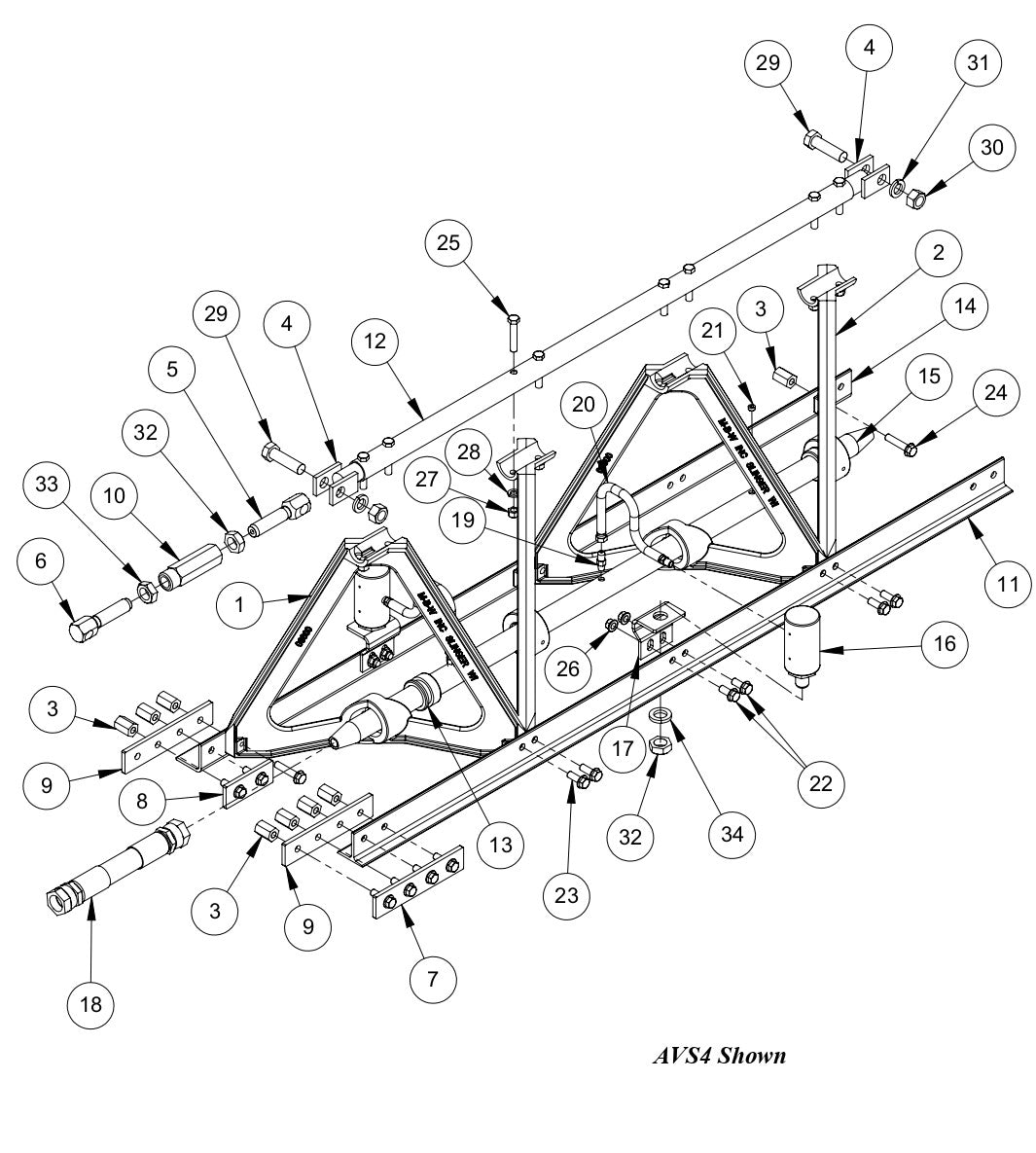 AVS Assembly Parts By MBW
