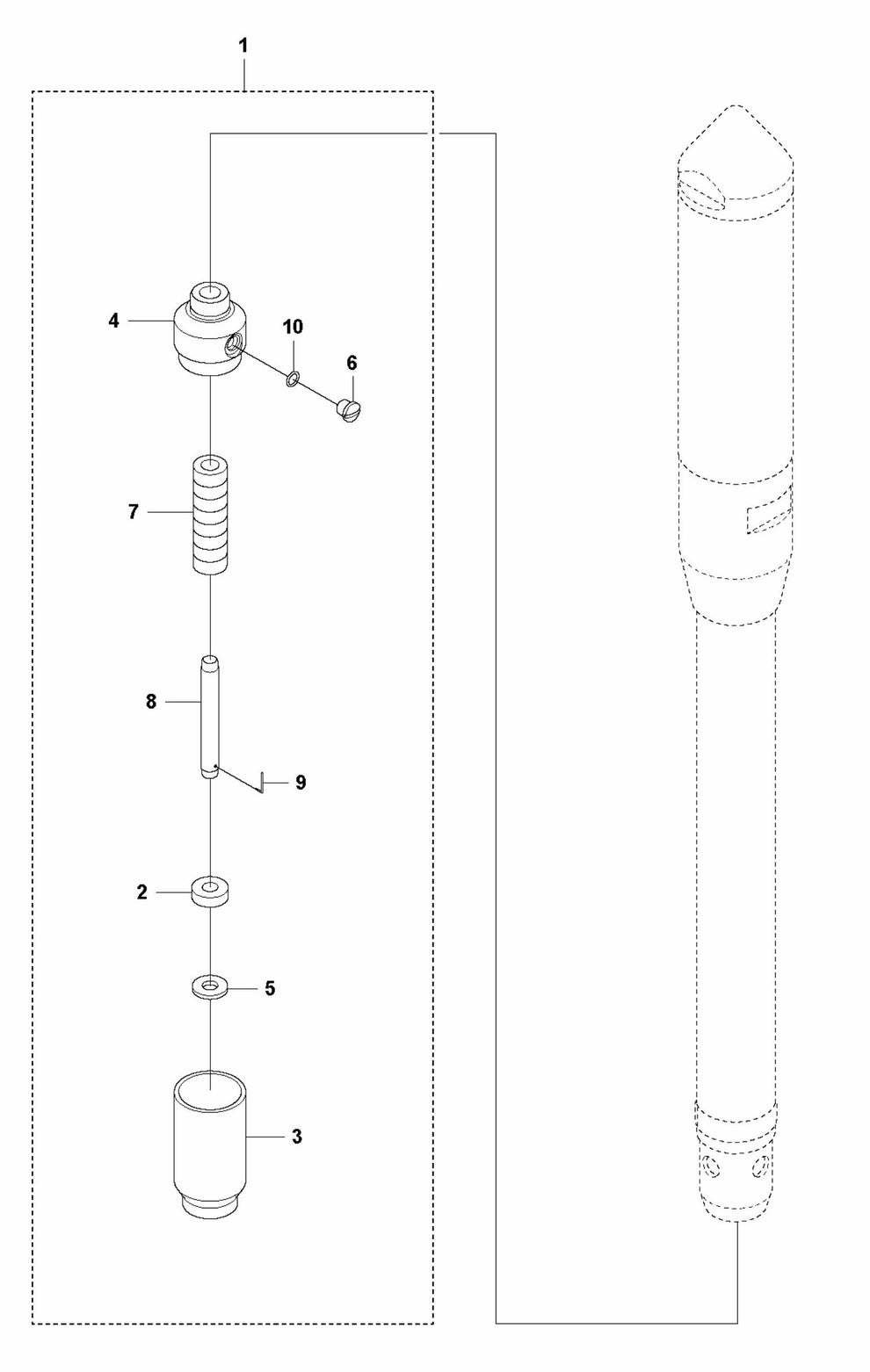 AY 107 SN 481- Lubricator Assembly Parts By Husqvarna