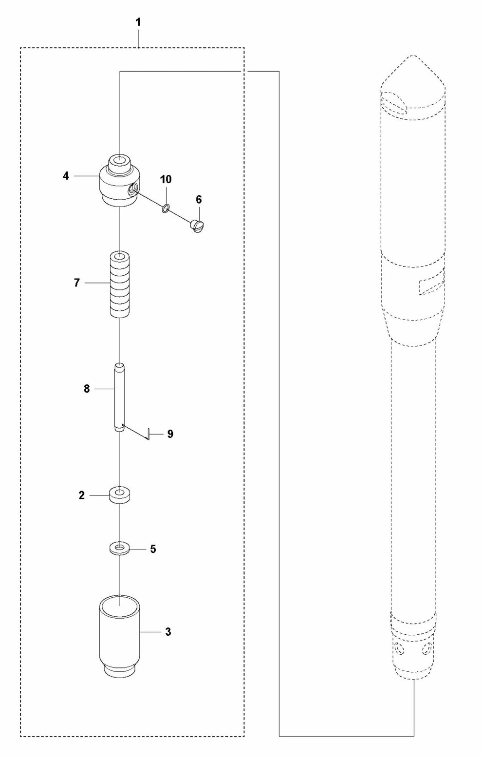 AY 107 SN 967- Lubricator Assembly Parts By Husqvarna
