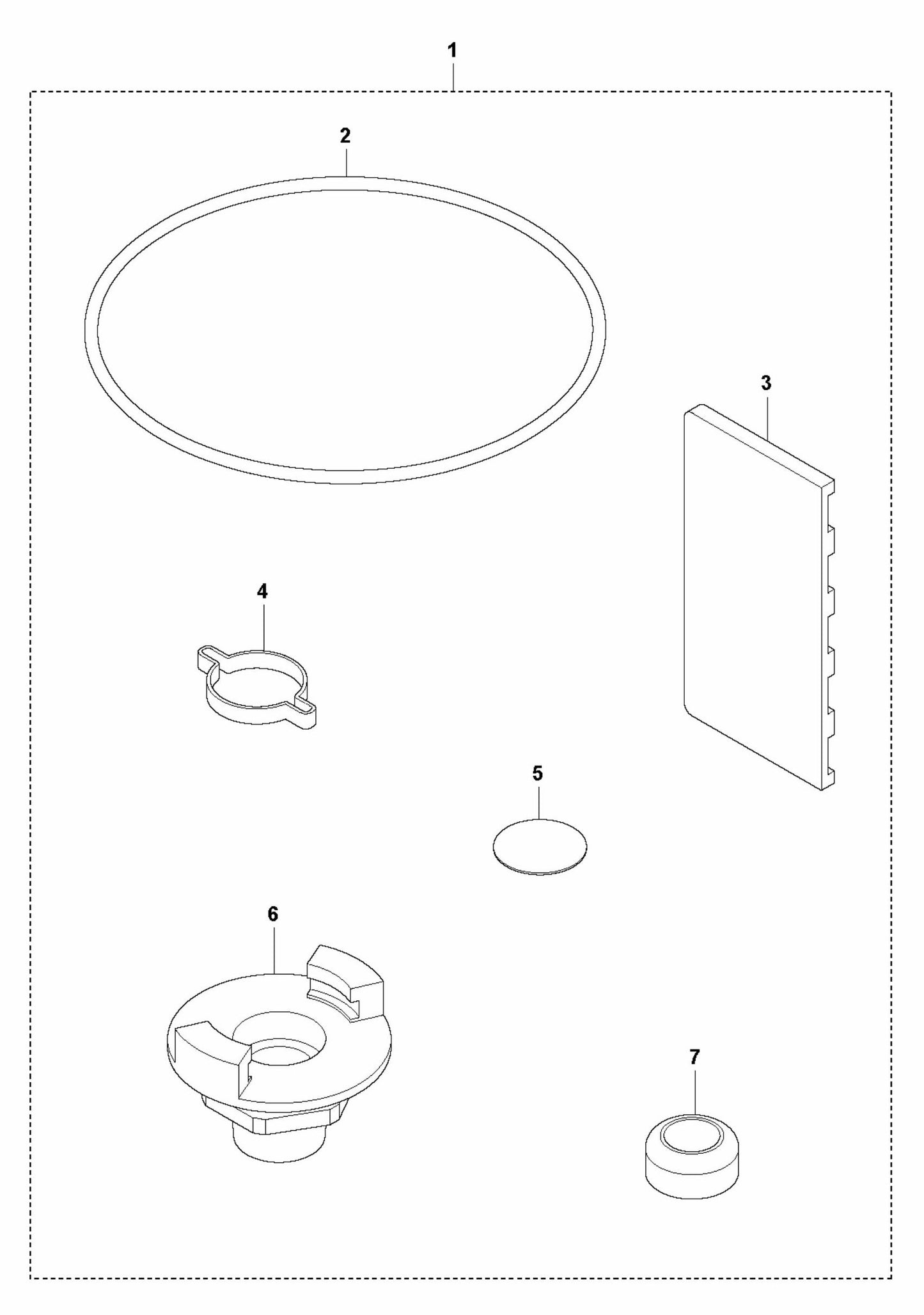 AY 157 SN 967- Service Kit Assembly Parts By Husqvarna