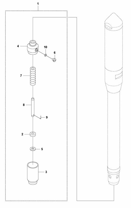 AY 27 SN 967- Lubricator Assembly Parts By Husqvarna
