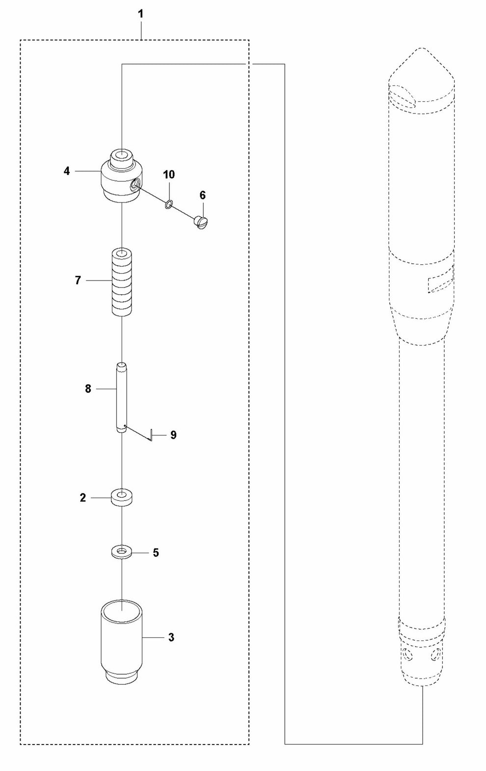 AY 27 SN 967- Lubricator Assembly Parts By Husqvarna