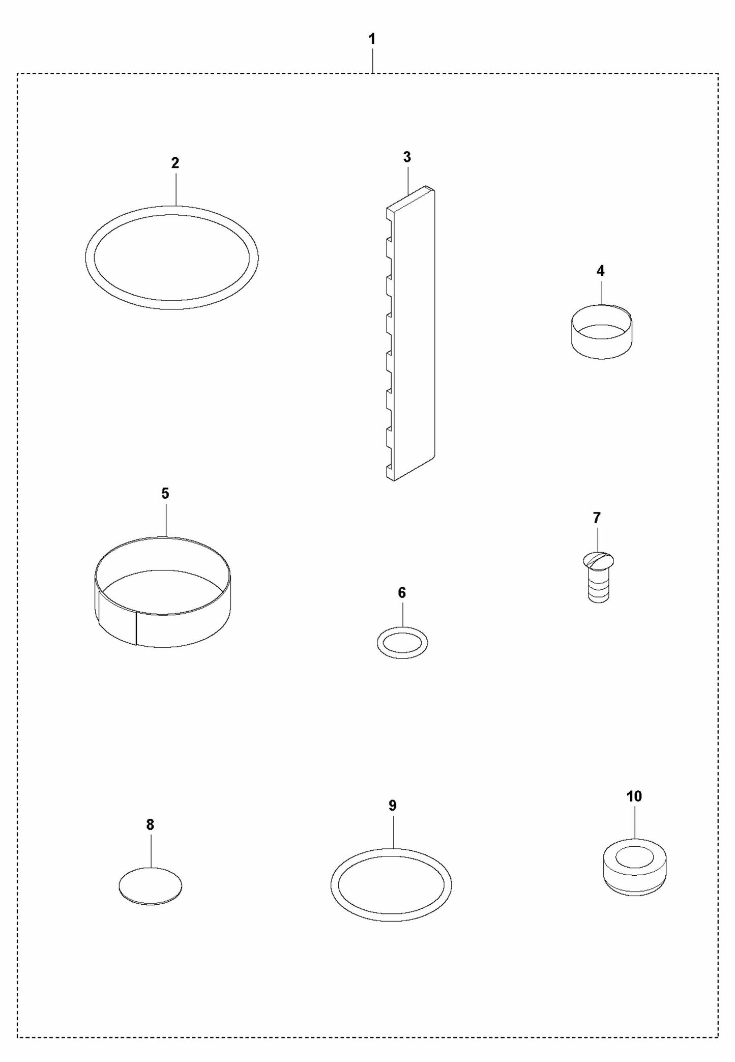 AY 27 SN 967- Service Kit Assembly Parts By Husqvarna