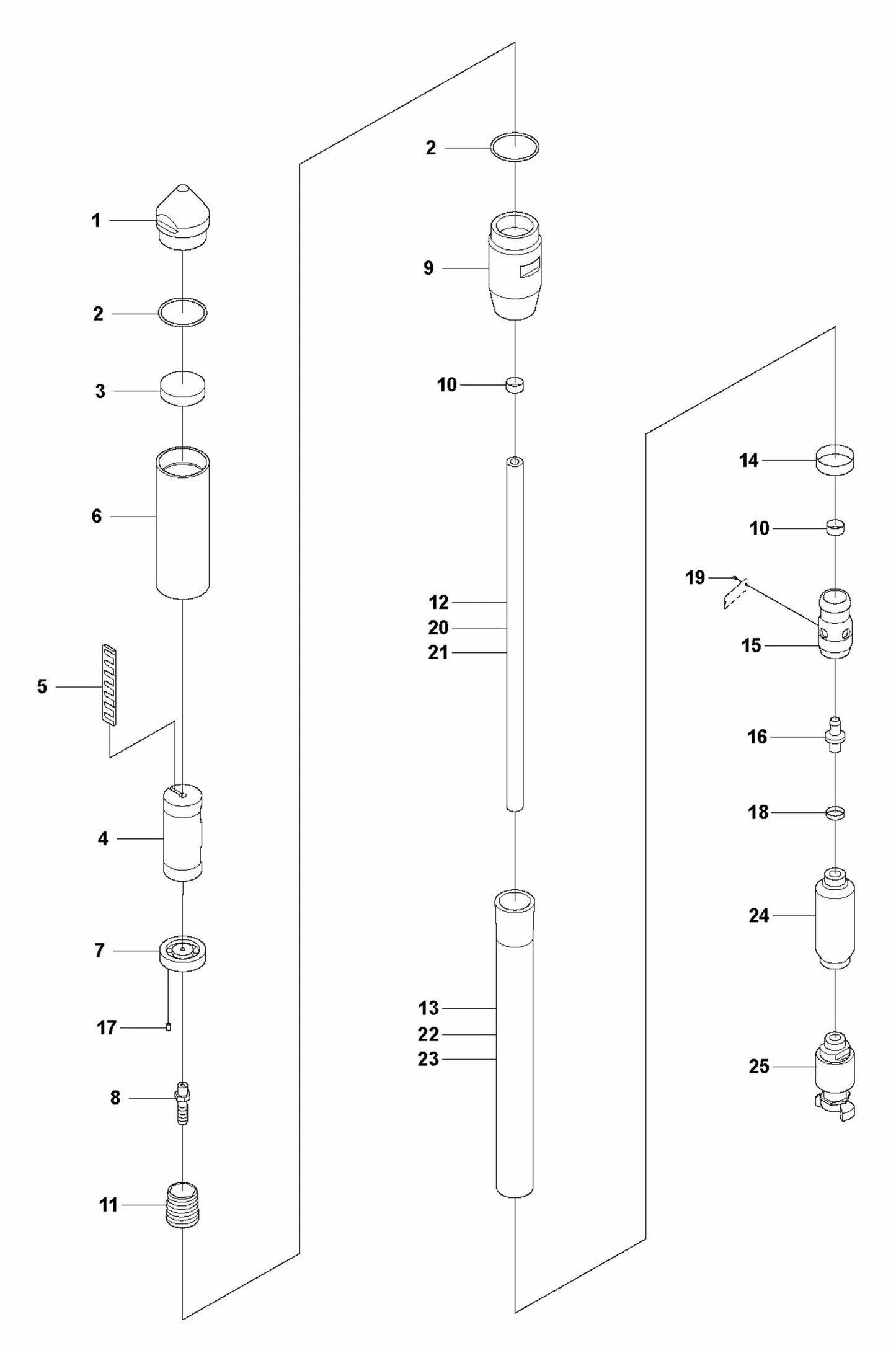 AY 57 SN 967- Complete Product Assembly Parts By Husqvarna