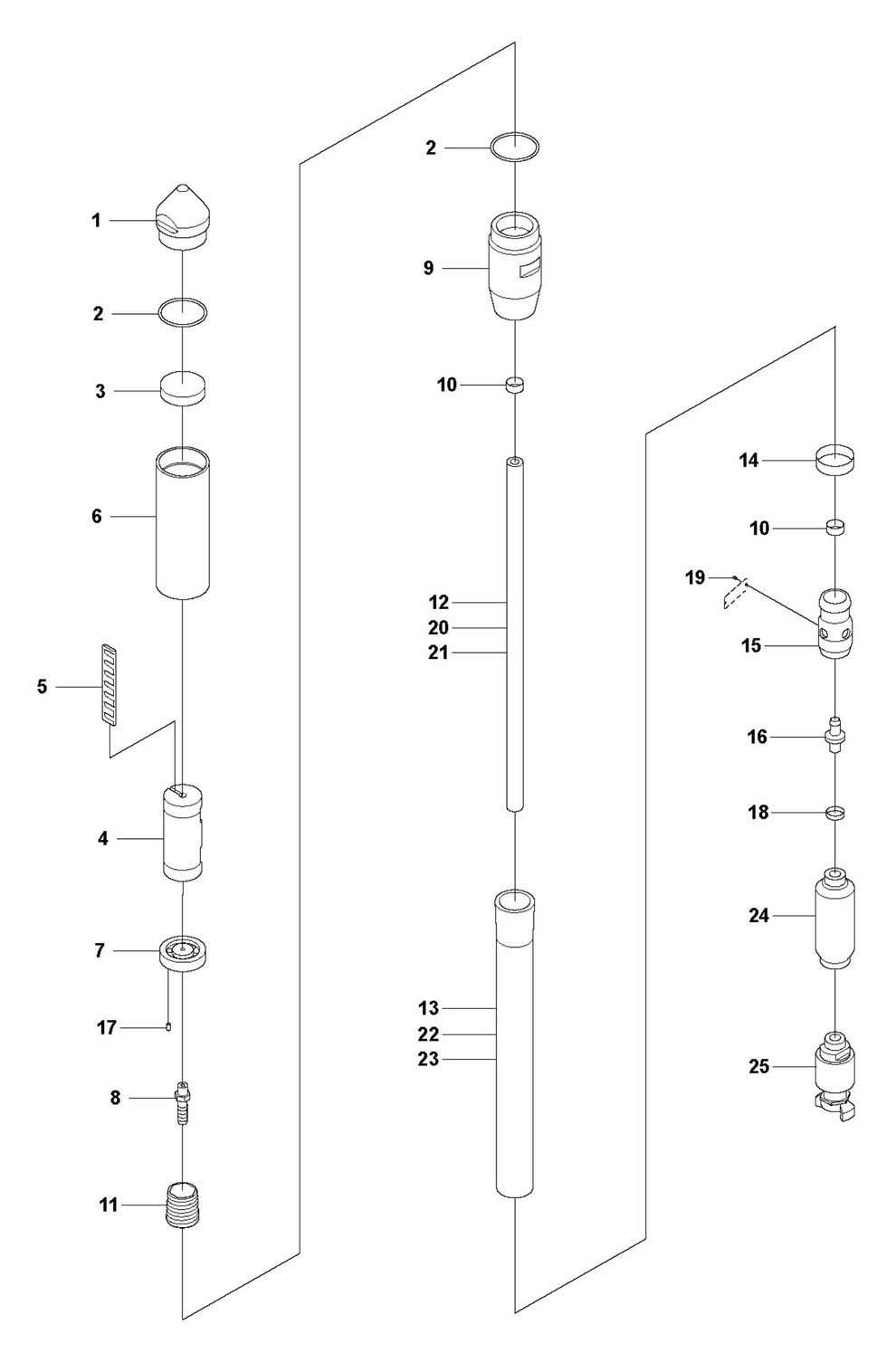 AY 57 SN 967- Complete Product Assembly Parts By Husqvarna