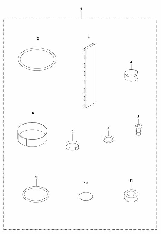AY 77 SN 481- Service Kit Assembly Parts By Husqvarna