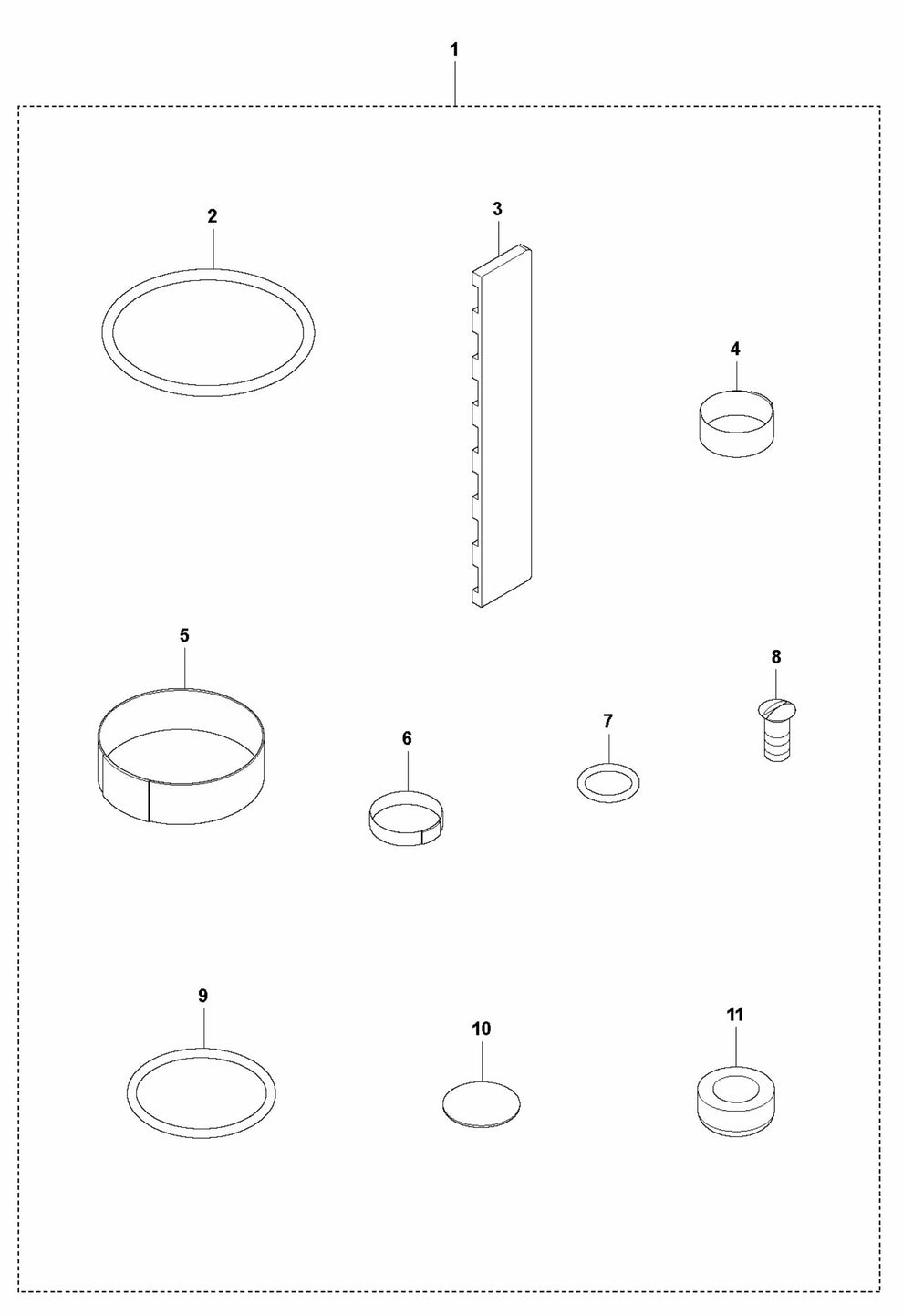 AY 77 SN 481- Service Kit Assembly Parts By Husqvarna