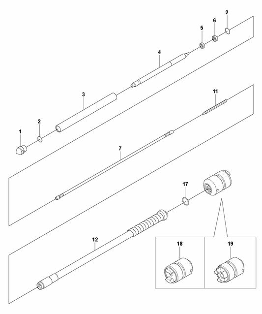 AZ 26 Complete Product Assembly Parts By Husqvarna