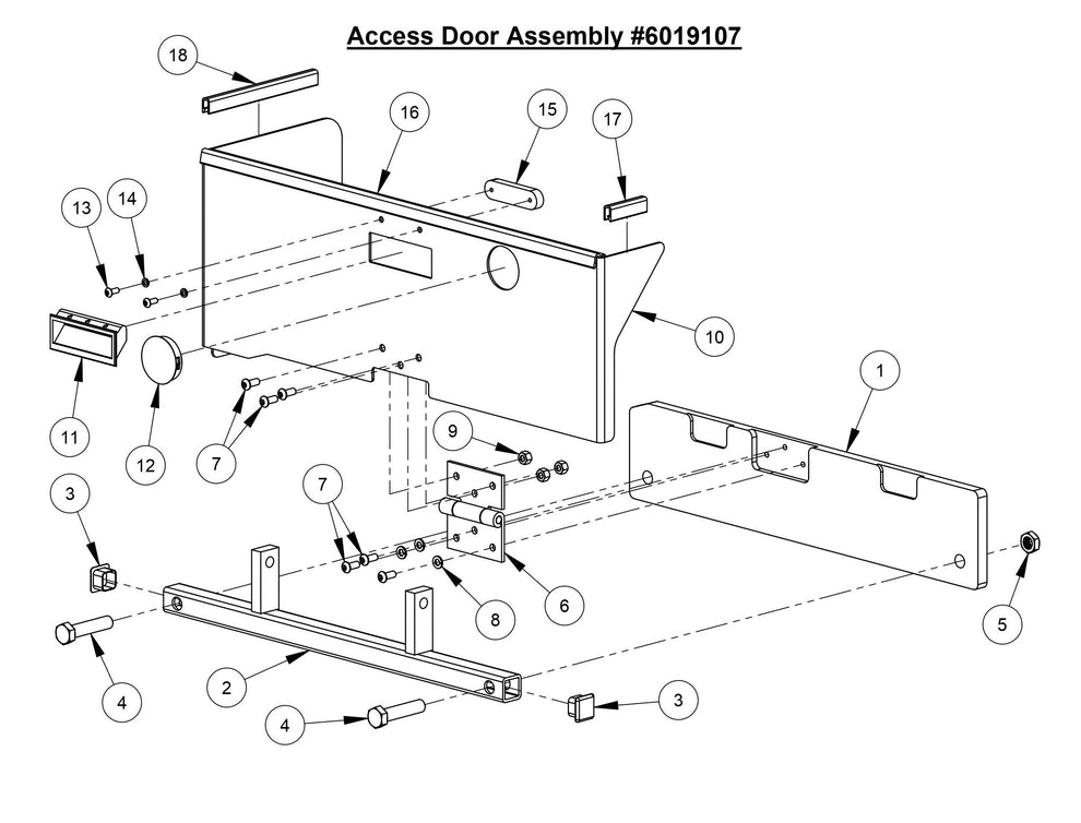 CC6566-3 Access Door Assembly