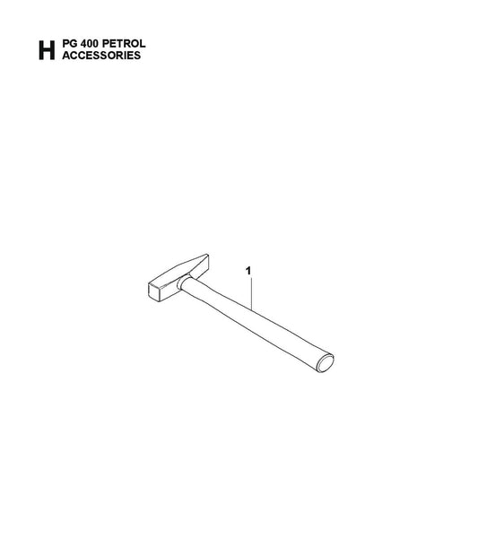 Accessories Parts For PG 400 Petrol By Husqvarna