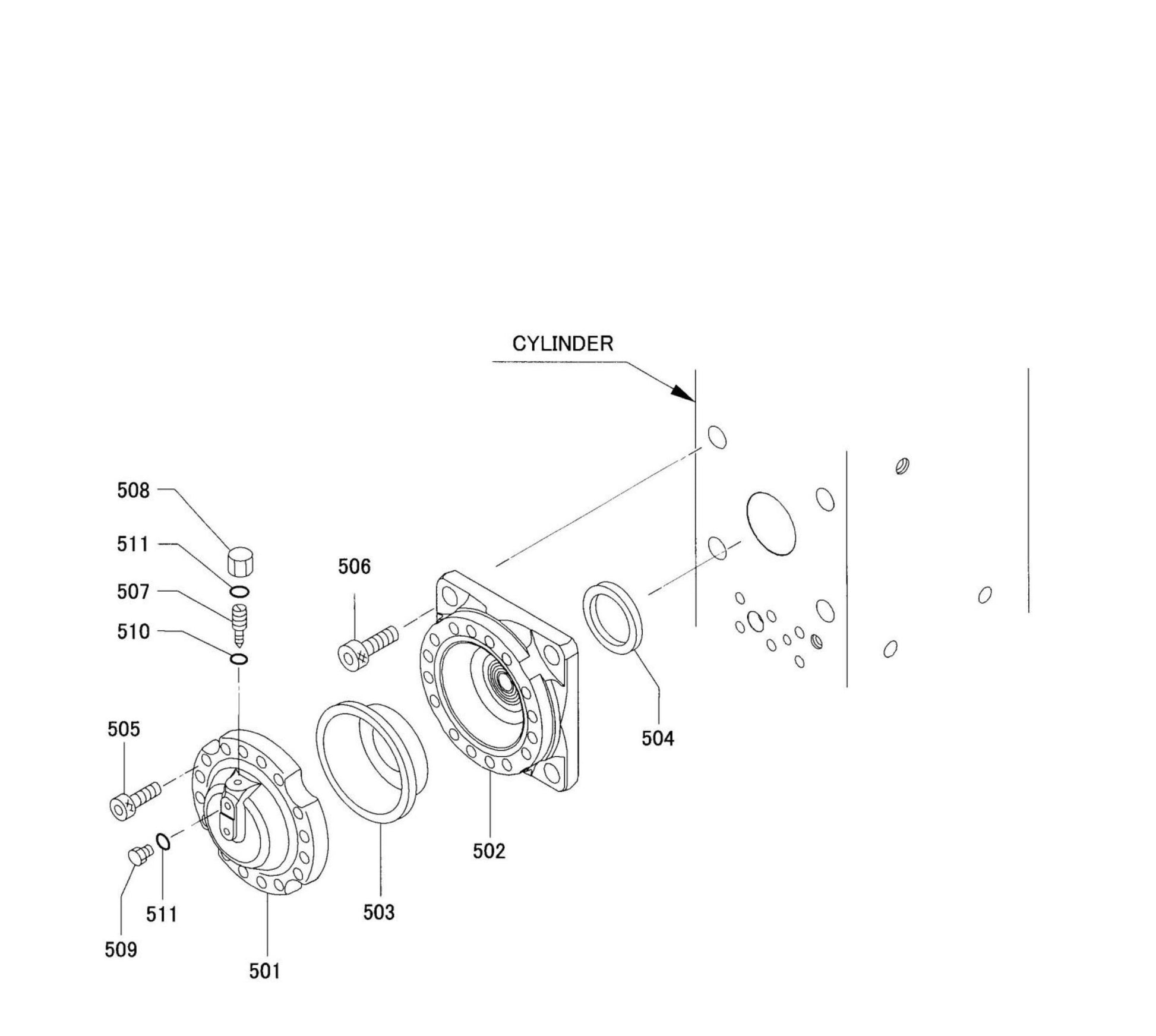 Accumulator Assembly Parts for Fx175 By Husqvarna