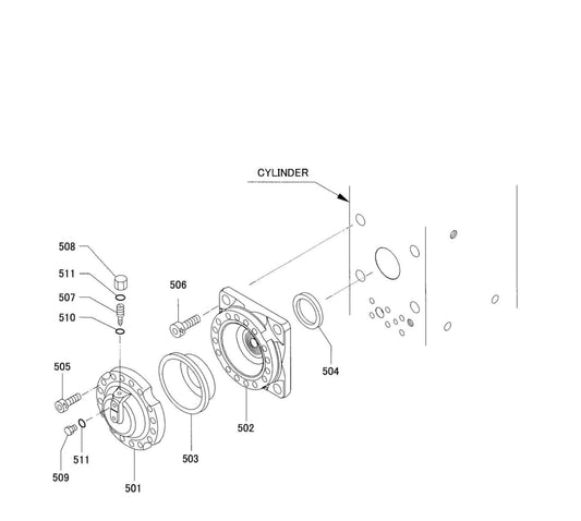 Accumulator Assembly Parts for Fx175 By Husqvarna