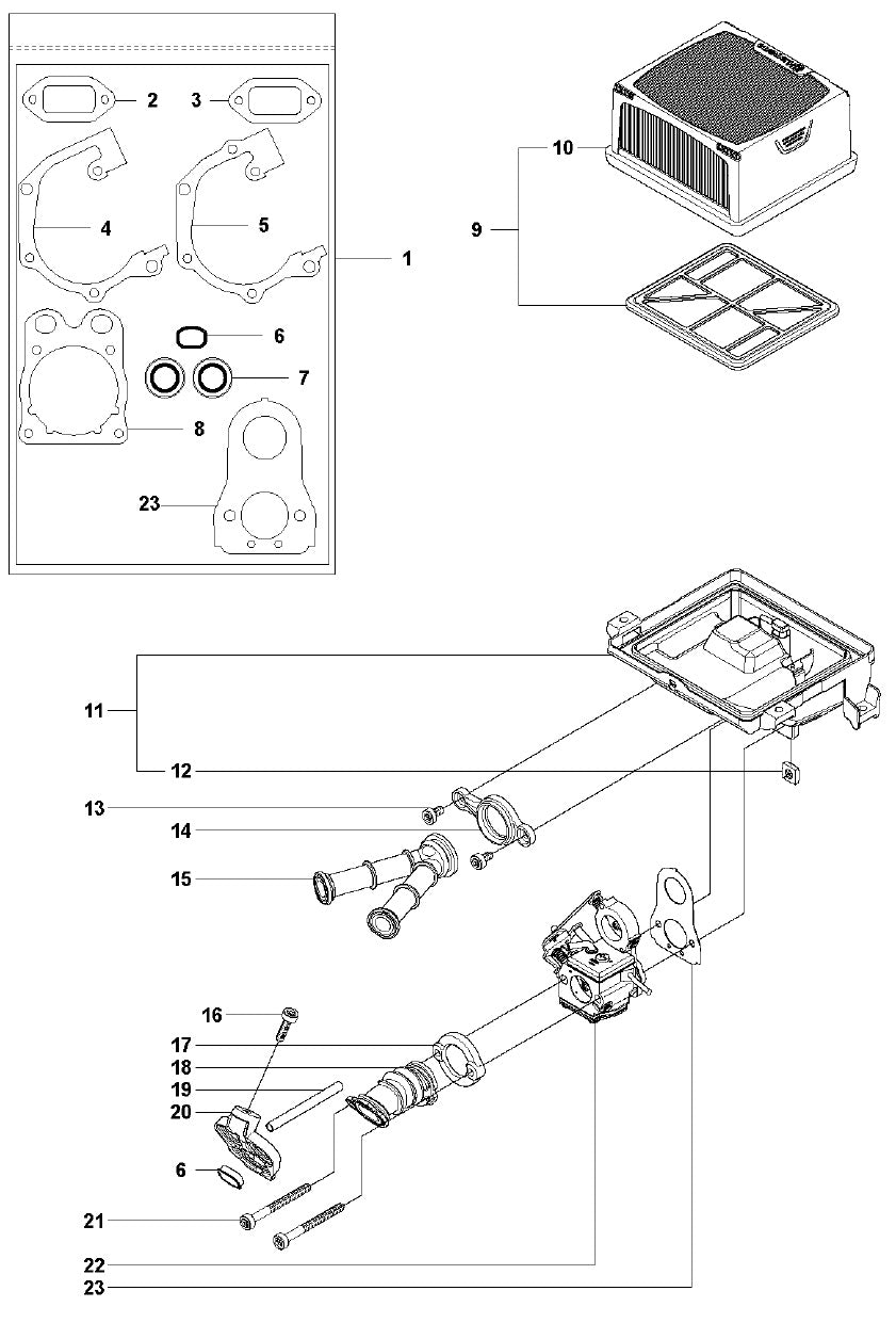 K760 AIR FILTER