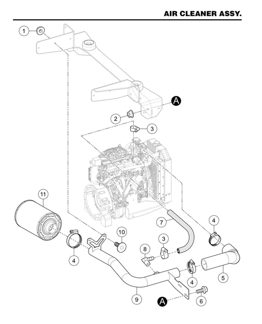 STXDF Air Cleaner Assembly