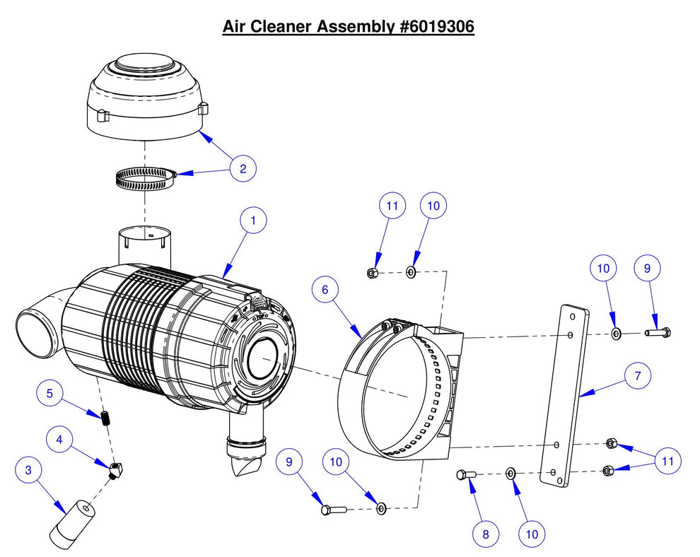 CC6561-3 Air Cleaner Assembly