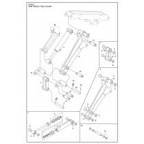 Arm Three and Tool Holder Parts for DXR 95 By Husqvarna