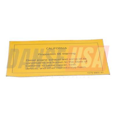 1079990247 WARNING LABEL FOR ATLAS COPCO DYNAPAC CHICAGO PNEUMATIC EQUIPMENT