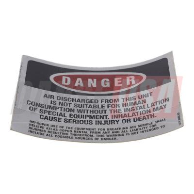 1079990303 LABEL FOR ATLAS COPCO DYNAPAC CHICAGO PNEUMATIC EQUIPMENT