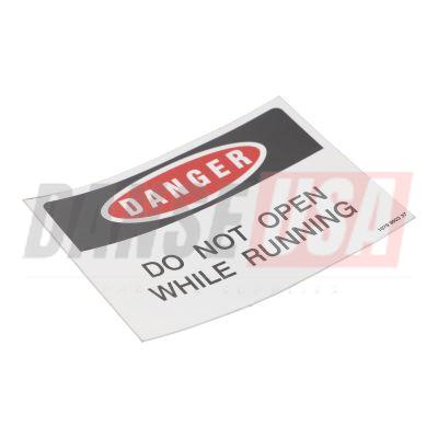 1079990337 WARNING LABEL FOR ATLAS COPCO DYNAPAC CHICAGO PNEUMATIC EQUIPMENT