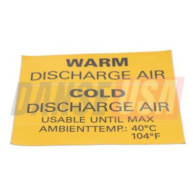 1079992041 DECAL FOR ATLAS COPCO DYNAPAC CHICAGO PNEUMATIC EQUIPMENT