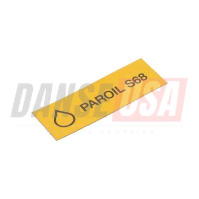 1079992618 INFORMATION LABEL FOR ATLAS COPCO DYNAPAC CHICAGO PNEUMATIC EQUIPMENT