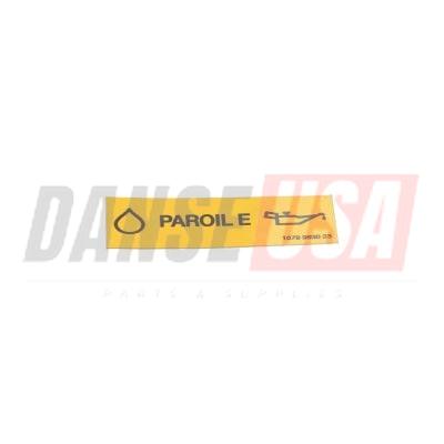 1079993023 LABEL FOR ATLAS COPCO DYNAPAC CHICAGO PNEUMATIC EQUIPMENT
