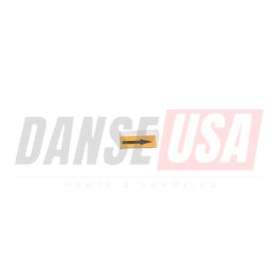 1094213850 ARROW LABEL FOR ATLAS COPCO DYNAPAC CHICAGO PNEUMATIC EQUIPMENT