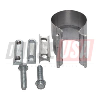 1310034555 CLAMP-EXHAUST:2.25+OD, ALUMIN- FOR ATLAS COPCO DYNAPAC CHICAGO PNEUMATIC EQUIPMENT