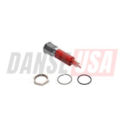 1604885900 12MM IP67 REDLED BRIGHT SATIN FOR ATLAS COPCO DYNAPAC CHICAGO PNEUMATIC EQUIPMENT