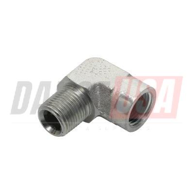 1607856224 L 1/2 NPT CS 90DG STREET FOR ATLAS COPCO DYNAPAC CHICAGO PNEUMATIC EQUIPMENT