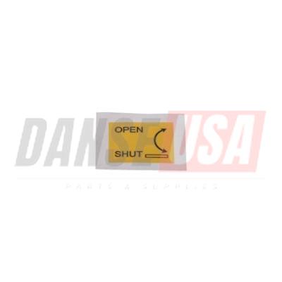 1626125700 DECAL FOR ATLAS COPCO DYNAPAC CHICAGO PNEUMATIC EQUIPMENT