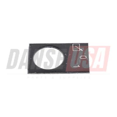 1636000460 CUBICLE LABEL SWITCH OFF-ON (S FOR ATLAS COPCO DYNAPAC CHICAGO PNEUMATIC EQUIPMENT